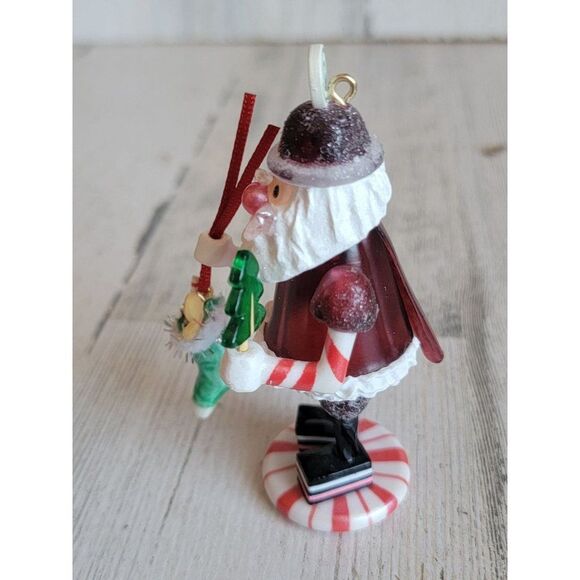 Hallmark Special edition candy claus red stocking 2008 Noel Nutcracker ornament - Picture 4 of 6